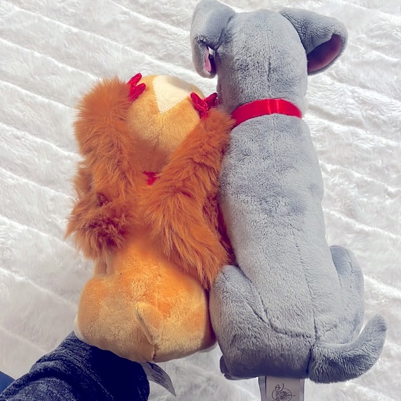 Disney’s Lady & The Tramp set of plushies - Picture 2 of 12